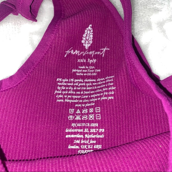 NEW! Free People Happiness Runs Sweetheart Neck Crop Top - XS/S - Picture 5 of 7